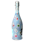 Beau Bottles Pastel Blue Mahjong - Prosecco Collection