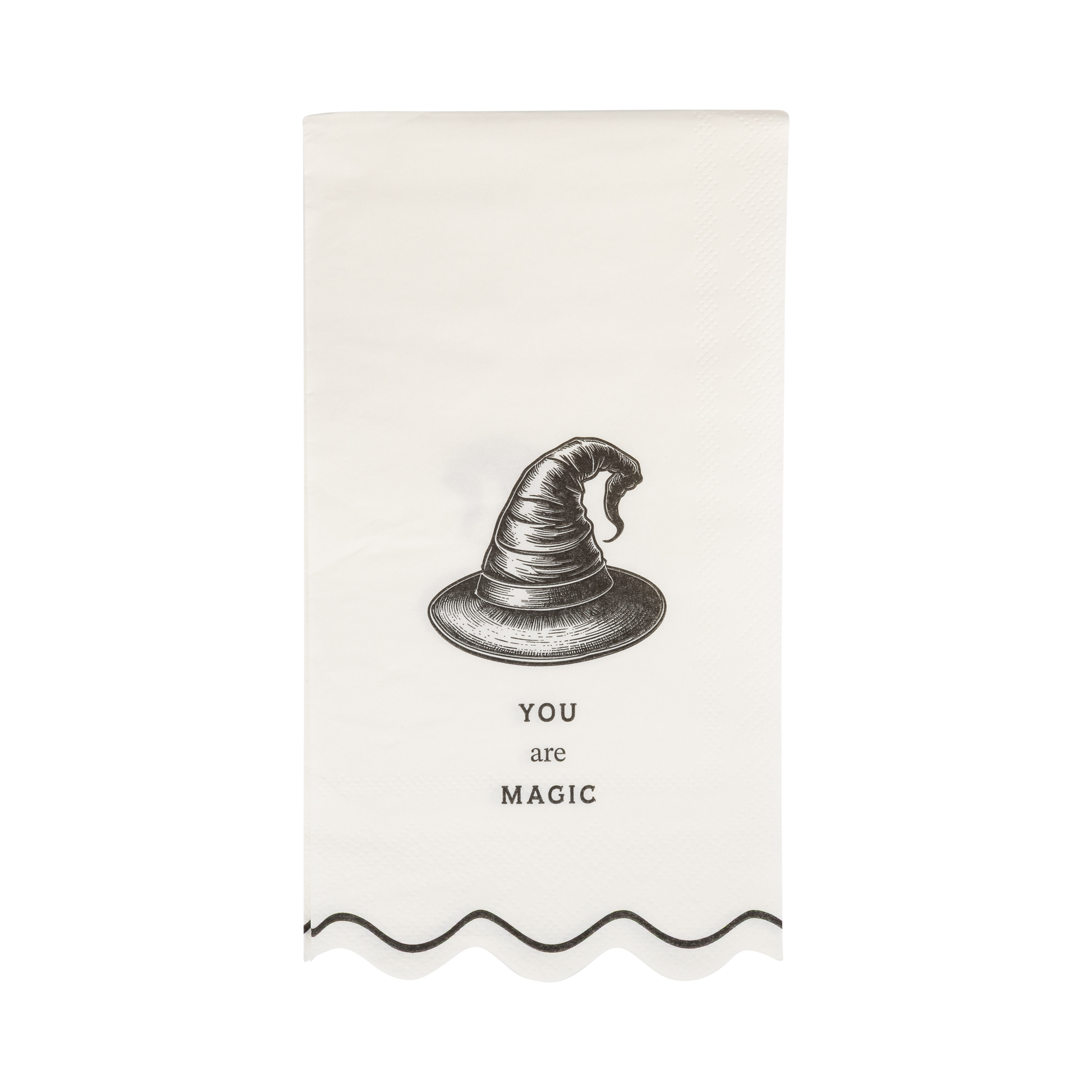 Welcome Witches Dinner Napkin Set | Halloween Party Table Decor