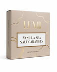 Vanilla Sea Salt Caramels – Beige Box, 2 oz