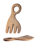 Acacia Wood Salad Servers, Set of 2