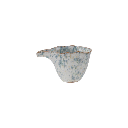 6 oz. Stoneware Bowl w/ Spout, Reactive Glaze (Each One Will Vary)