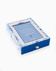 Amazon Blue Instructional Mahjong Tablecloth