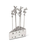 6 Piece Mouse Pick with Holder-3"L