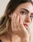 Gold Rings - Ridged