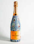 Beau Bottles Pastel Blue Mahjong - Champagne Collection