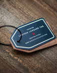 I Identify as a Carry On Leather Luggage Tag