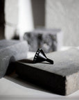Black Steel Funnel for Pristine Oil