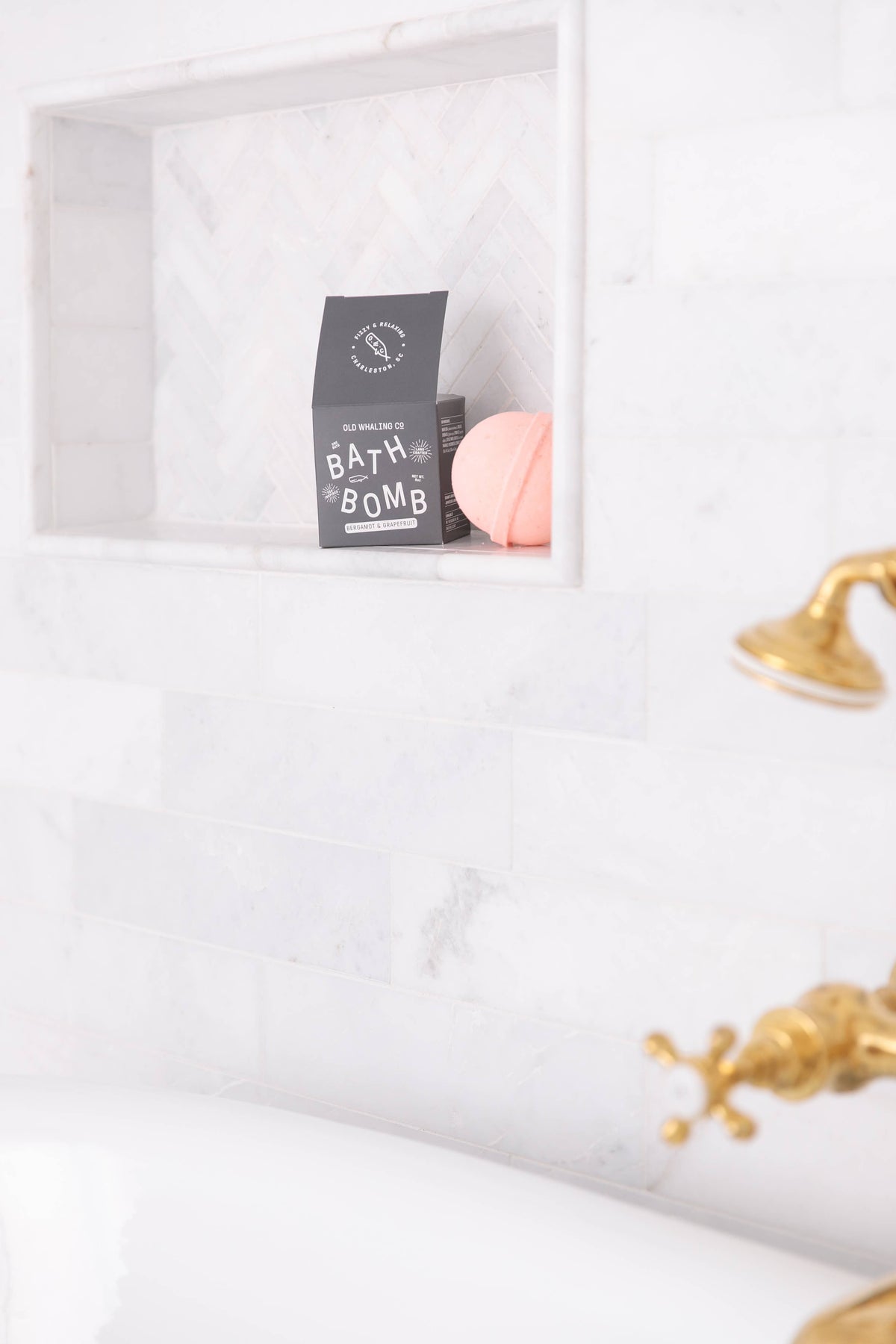 Bergamot &amp; Grapefruit Bath Bomb