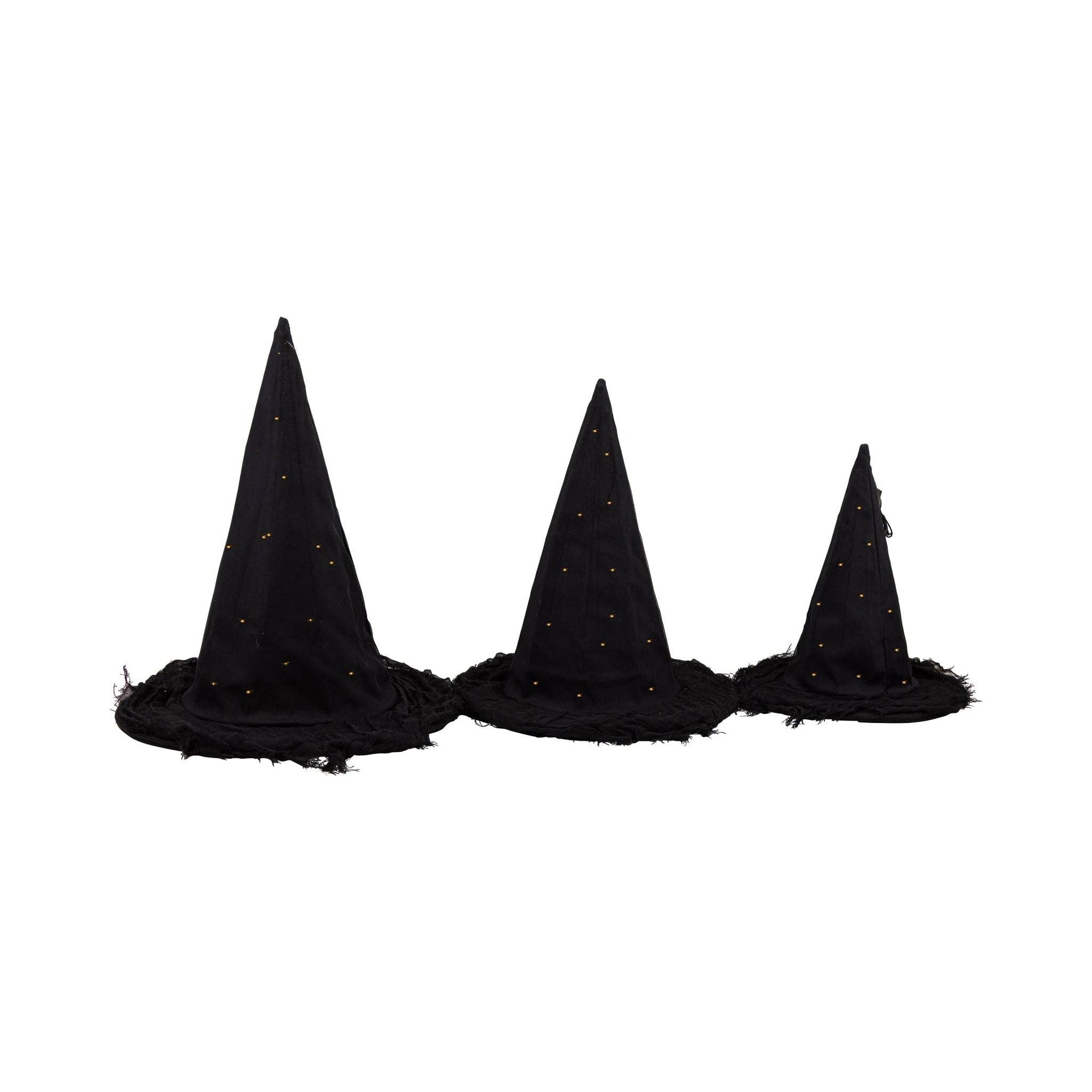 Light Up Witch Hat Halloween Decor | Spooky Party Decoration