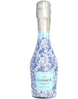 Beau Bottles Blue Floral - MINI Prosecco Collection - Set of Six Wraps