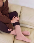 Cosy Socks - 100% Recycled - Muted Pink