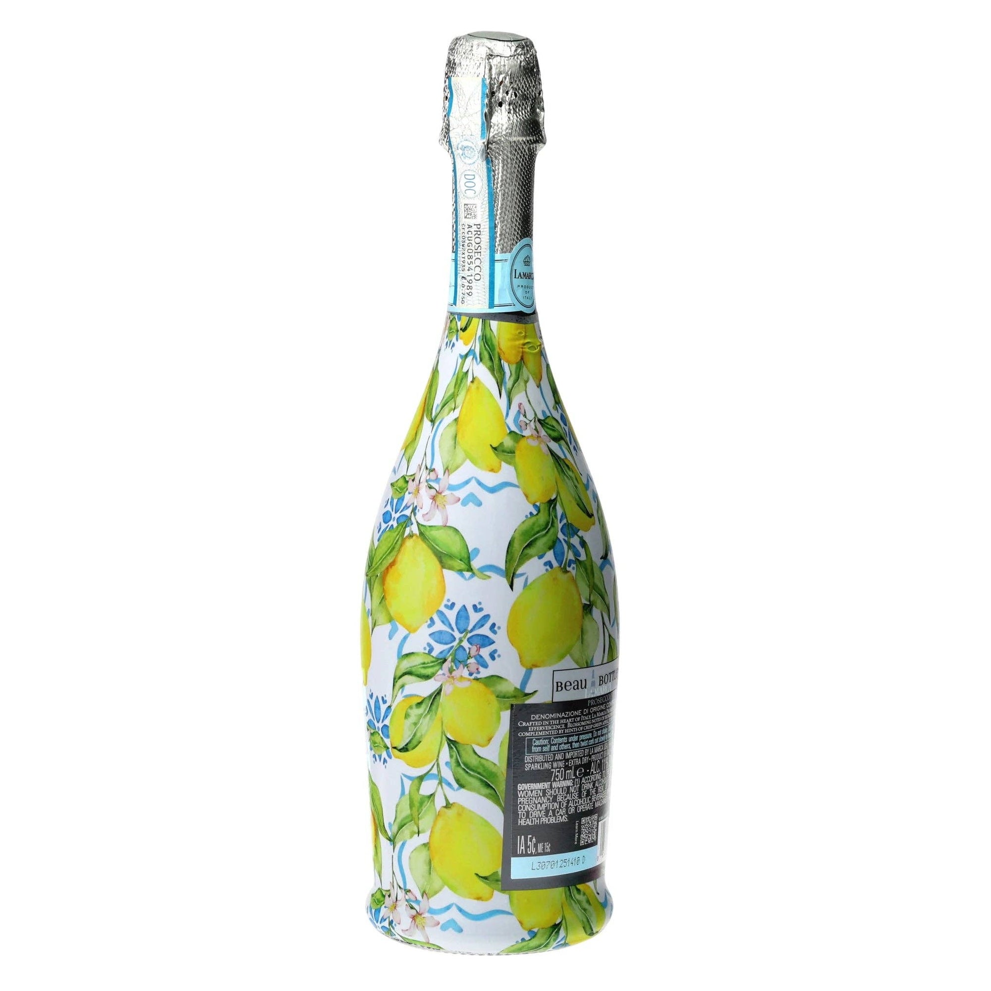 Beau Bottles Amalfi Lemon - Prosecco Collection