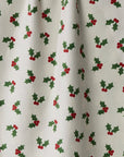 Holiday Holly Luxe Kitchen Geometry Towel