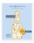Beau Bottles Clear Golden Botanical - Champagne Collection