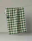 Holiday Holly Luxe Kitchen Geometry Towel