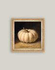 White Pumpkin Framed Art Print