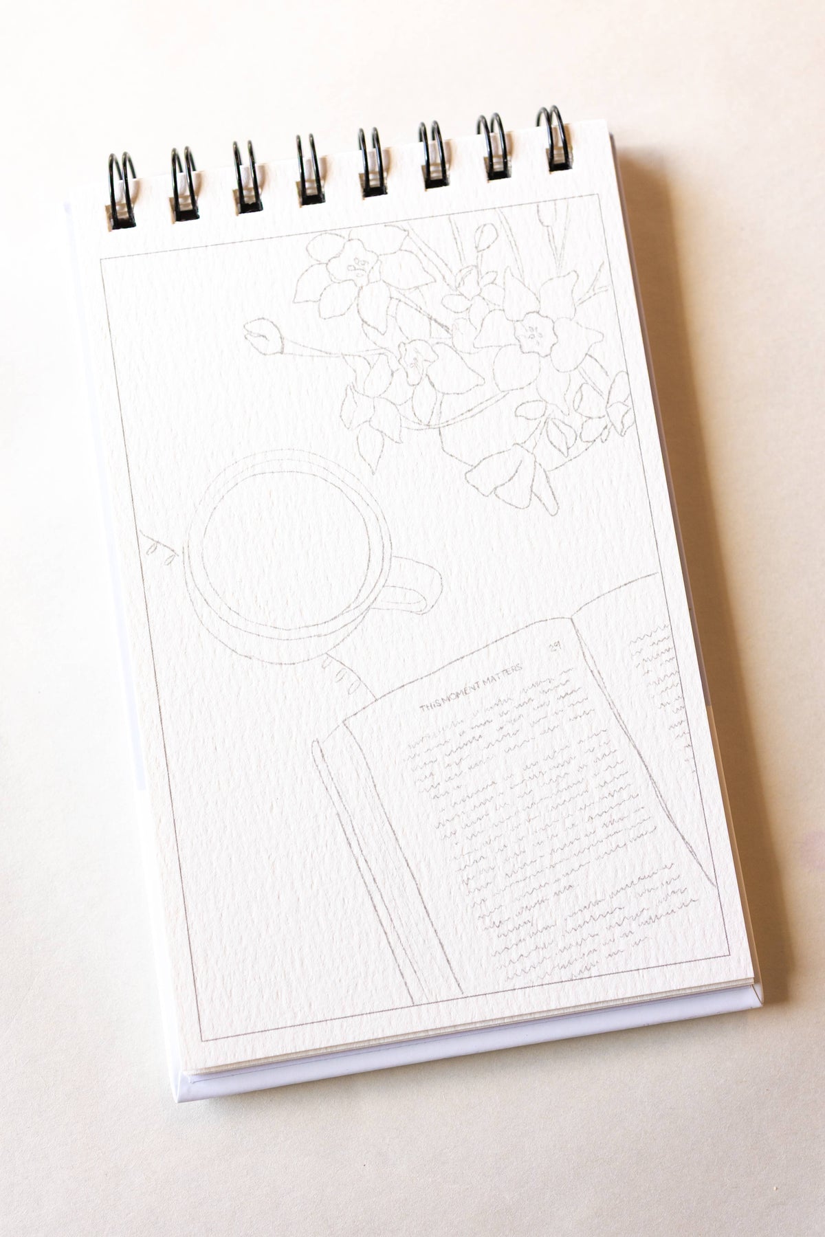 A little bit of winter - mini watercoloring book