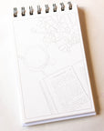 A little bit of winter - mini watercoloring book