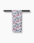 Holiday Golf - Geometry Kitchen Tea Towel