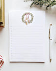 Christmas checklist notepad