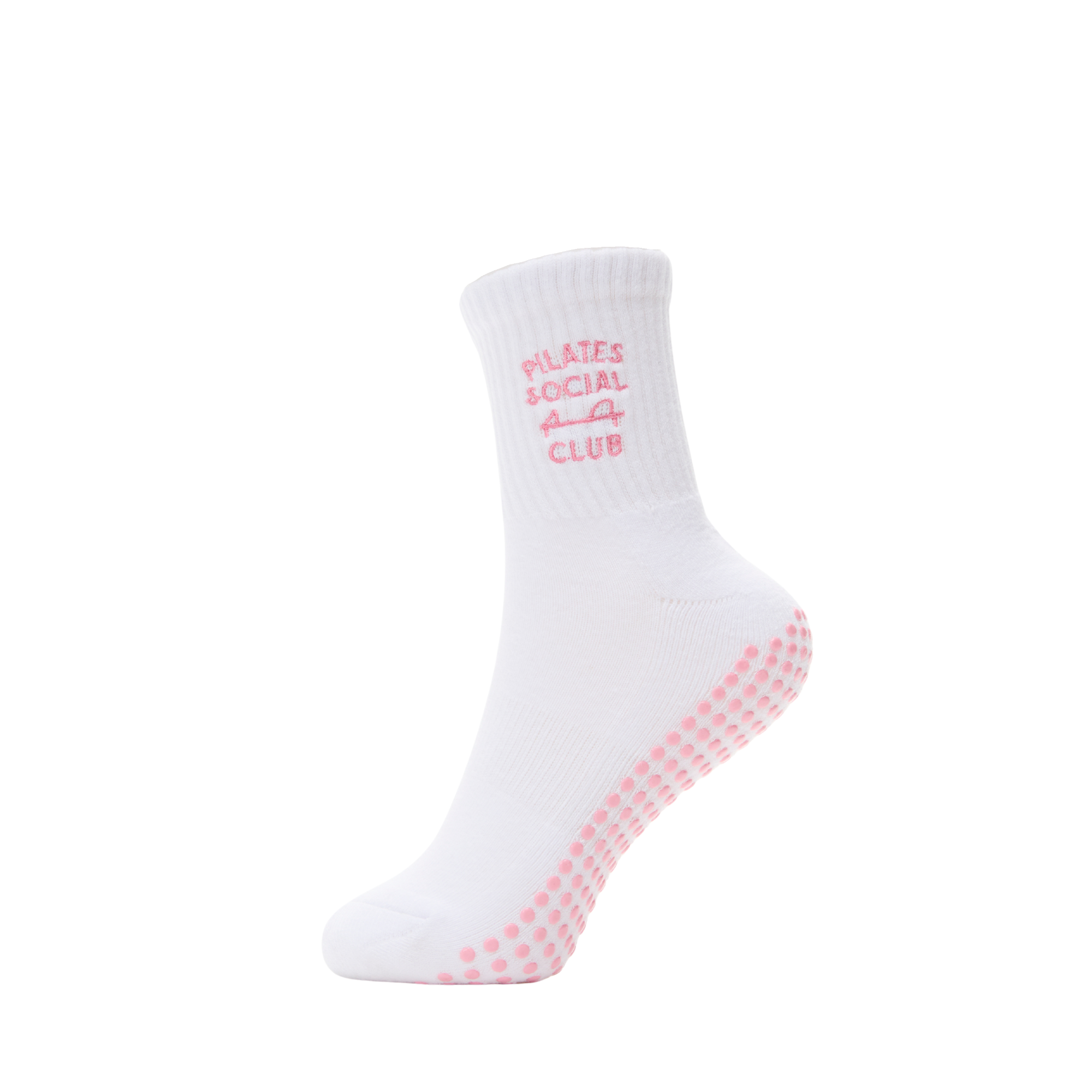 Pilates Social Club Grip Crew Socks