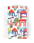 Chinoiserie Asian Toile Pattern 24ct Guest Napkins  (3-ply)