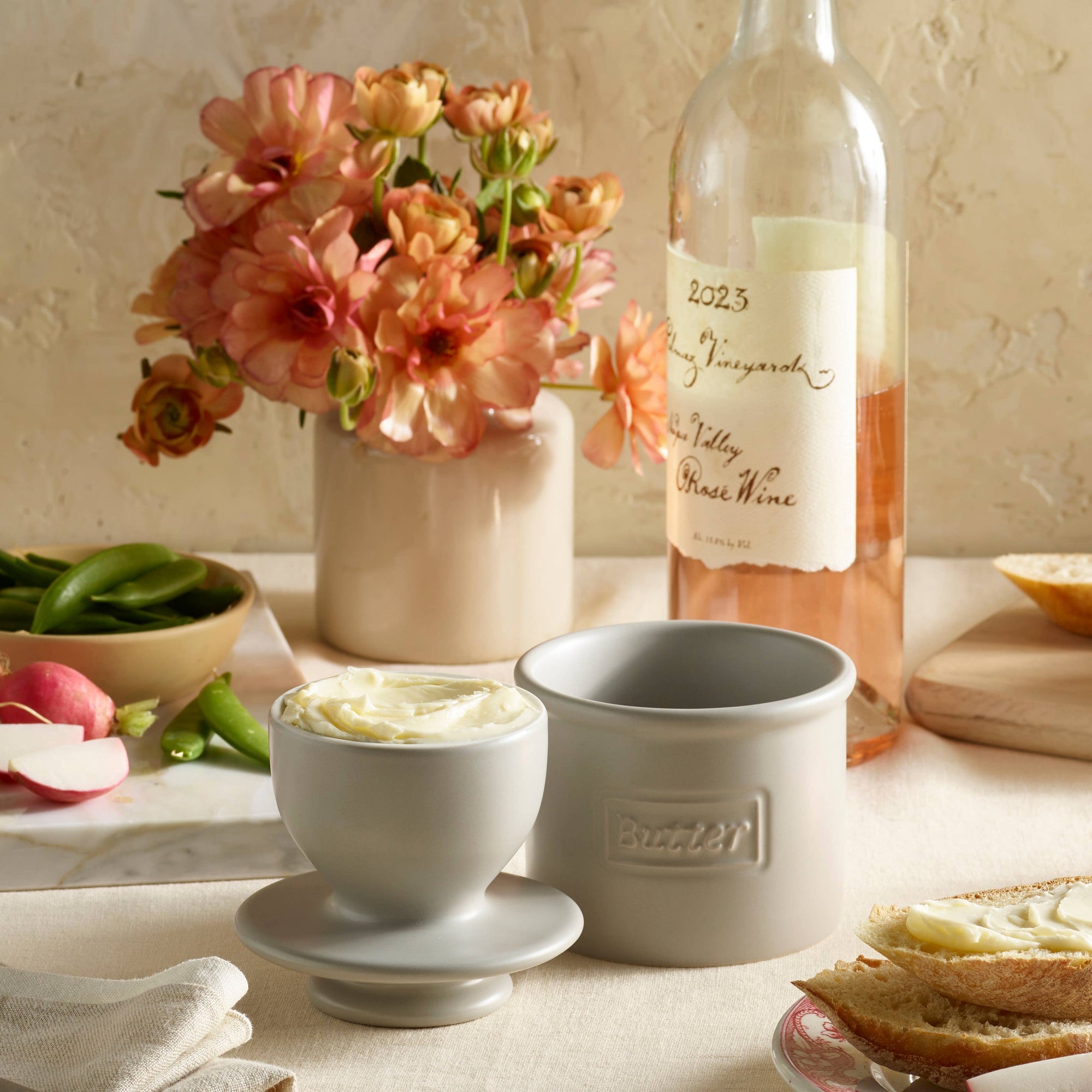 The Original Butter Bell® Crock - Cafe Matte Stone