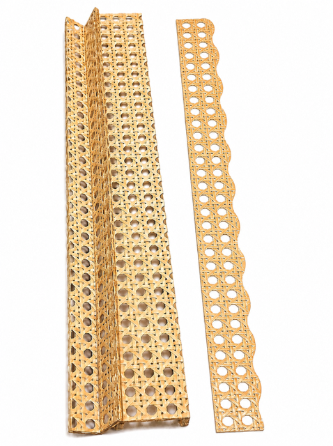 Shoreline Mahjong Rack &amp; Wavy Pusher | 20 Inches | Set of 4: PRE-ORDER ONLY