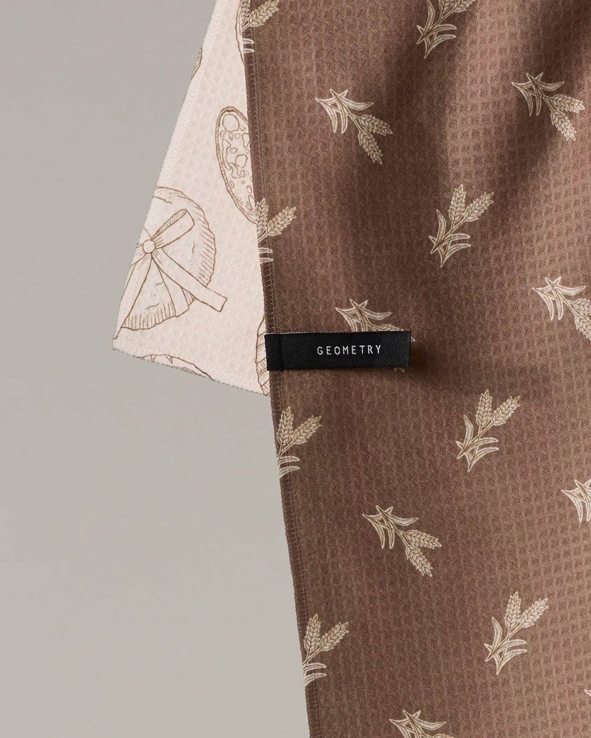 Sourdough Harvest Luxe Kitchen Geometry Towel