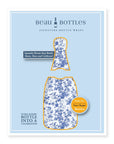 Beau Bottles Grandmillenial Blue Floral - Champagne Collection