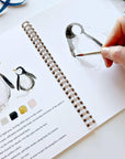 Winter watercolor workbook