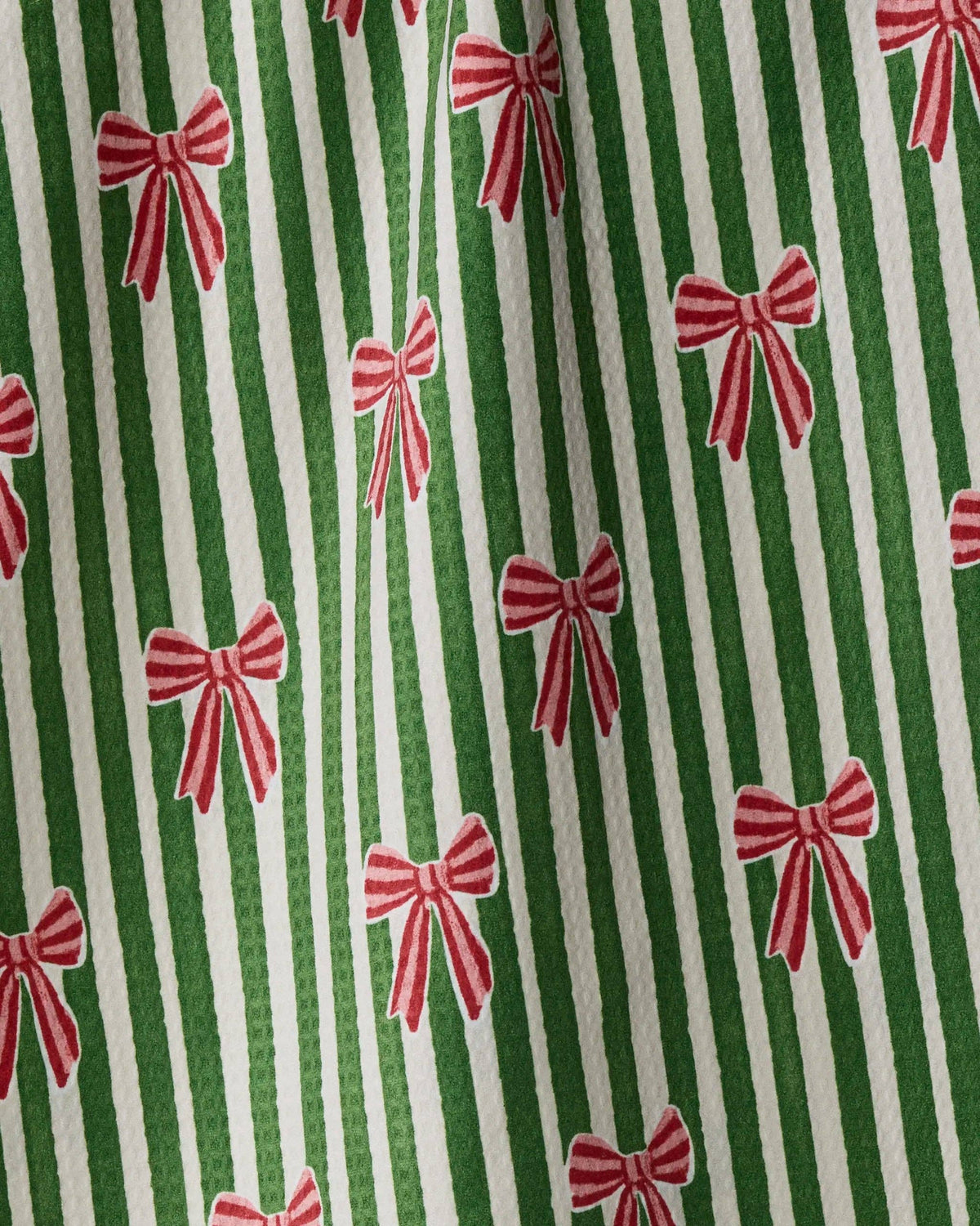 Ribbon Bows Luxe Geometry Kitchen Towel