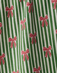 Ribbon Bows Luxe Geometry Kitchen Towel