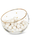 Medium Angled Bowl with Dots