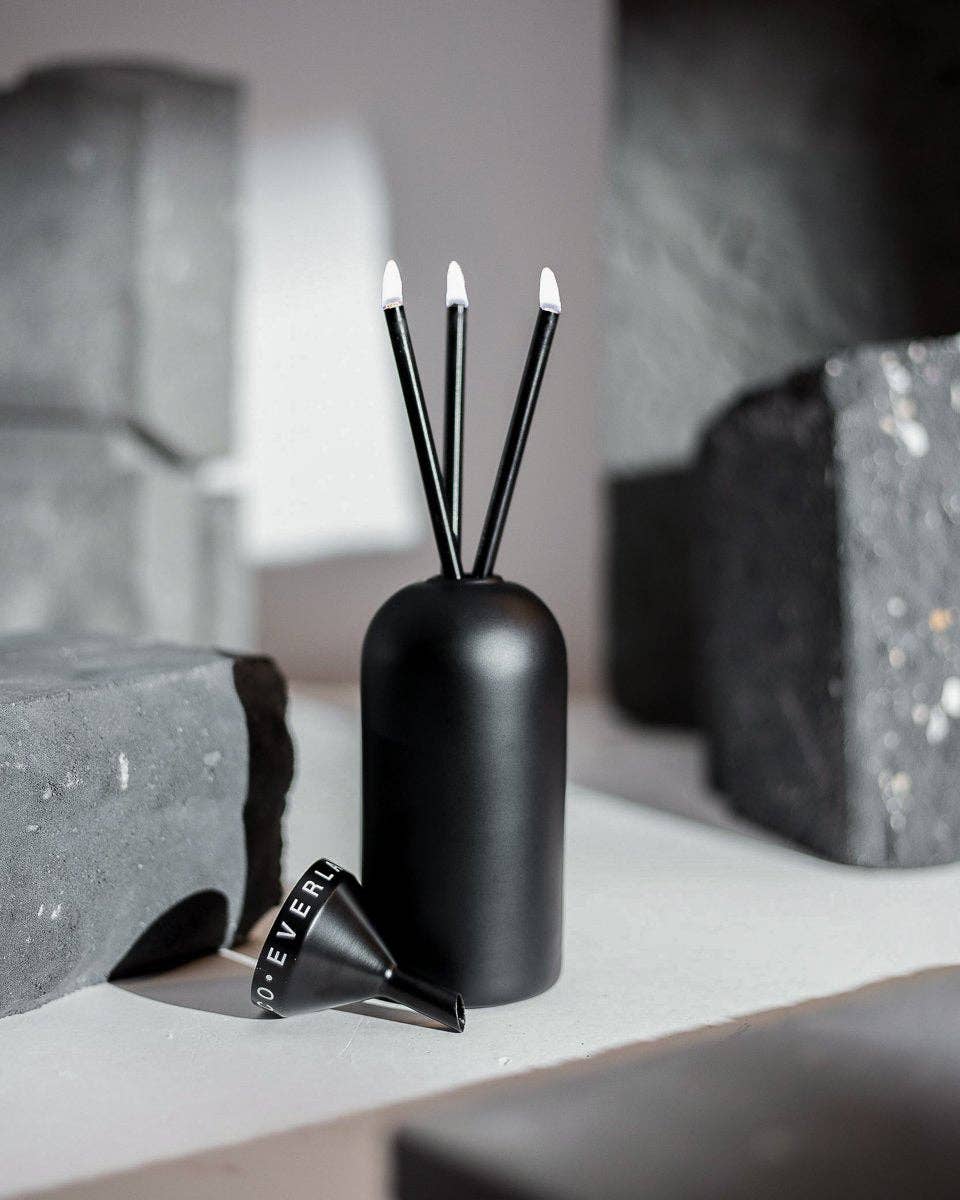 Black Steel Funnel for Pristine Oil