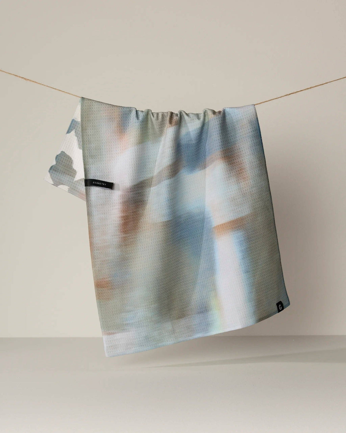Brushed - Geometry LUXE Double-Sided Kitchen Tea Towel
