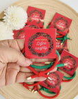Holiday Thank You Gift Christmas Hair Ties | Define Naughty
