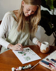 Snowy Woods Paint-By-Numbers kit