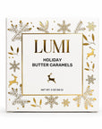 Holiday Butter Caramels – White Box, 2 oz