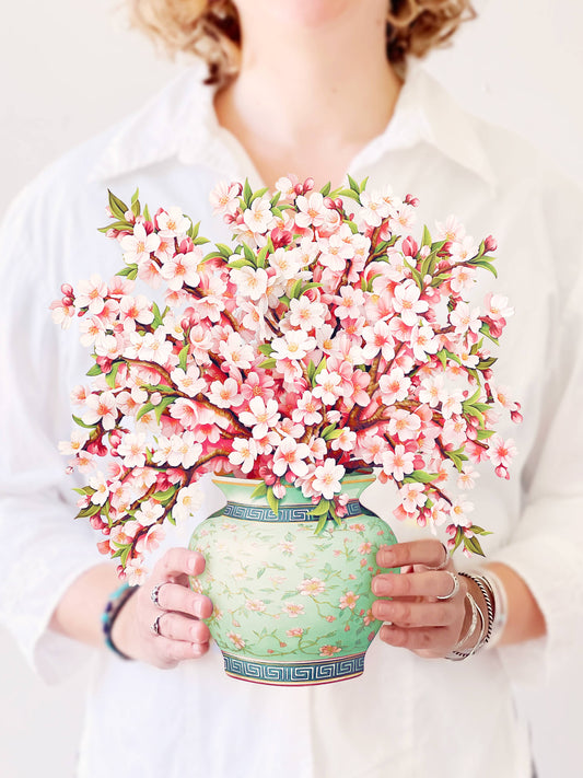 Japanese Cherry Blossoms (8 Pop-up Greeting Cards)