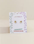 Cupcake Enamel Flat Back Kids Earrings