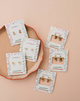 Cupcake Enamel Flat Back Kids Earrings