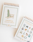 Coastal watercolor workbook