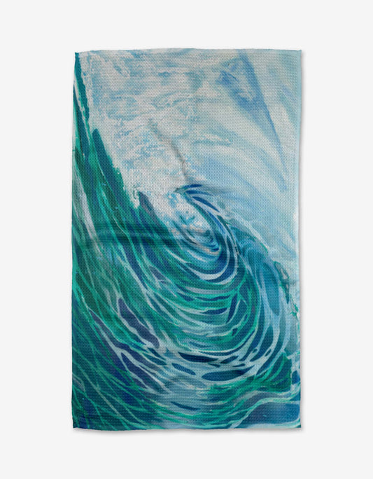 Ocean Wave Tea Towel