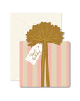 Birthday Gift die-cut folded Greeting Card