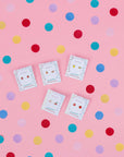 Strawberry Enamel Flat Back Kids Earrings