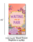 Mahjong Chinoiserie "Waiting on a Pair" 24ct Guest Napkins