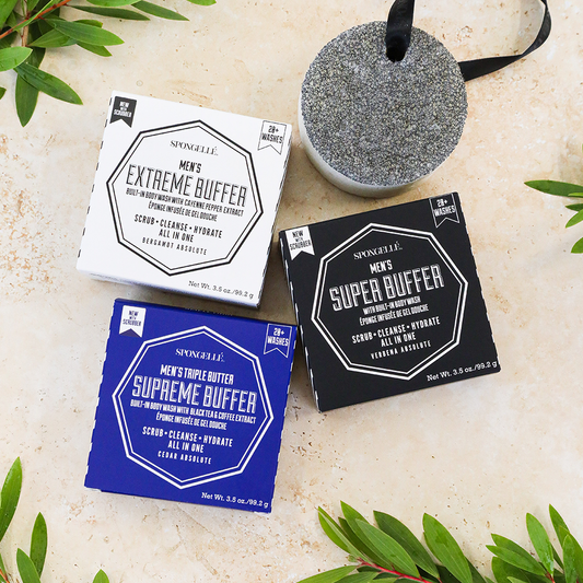 Men's Buffer with Black Scrubber