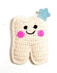 Handmade Tooth with Pocket - Perfect Tooth Fairy Companion!
