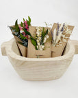 Willow & White Larkspur Mini Bouquet